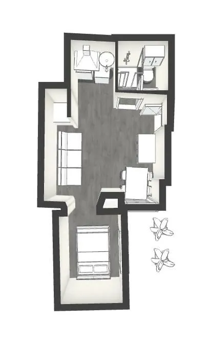 公寓 Les Appartements D'Edmond Sylvabelle 马赛