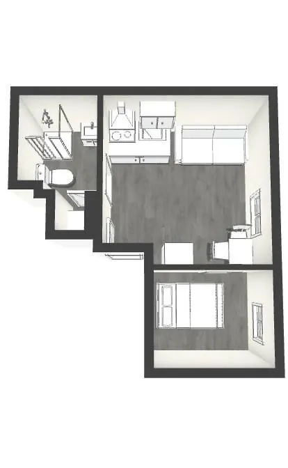 公寓 Les Appartements D'Edmond Sylvabelle 马赛